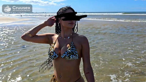 Resilient Lady Seductions Under Moonlit Waves