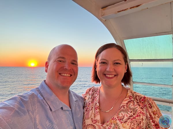 Looking for friends on our big anniversary cruise!